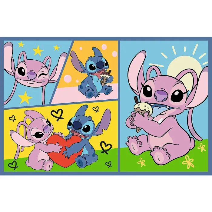 Пазл Trefl Lilo&Stitch Со Стичем не скучно 2x70 (5900511344448) изображение 3