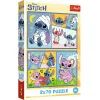 Пазл Trefl Lilo&Stitch Со Стичем не скучно 2x70 (5900511344448)