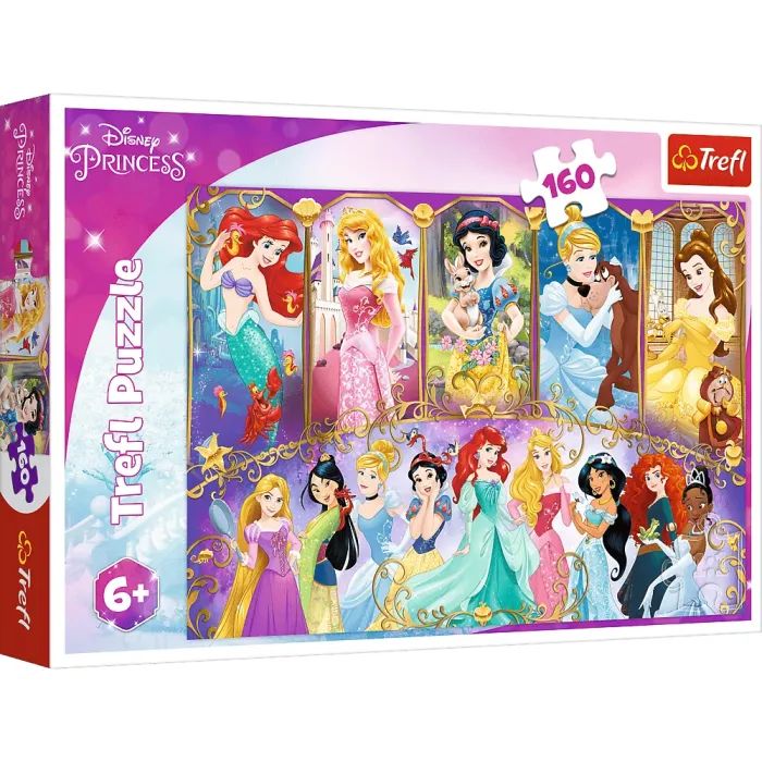 Пазл Trefl Princess Портреты принцесс 160 элементов (5900511154078)