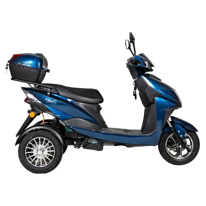 Электроскутер Atlas Falcon Trike Box 1500W Cyan Blue (4013) изображение 3