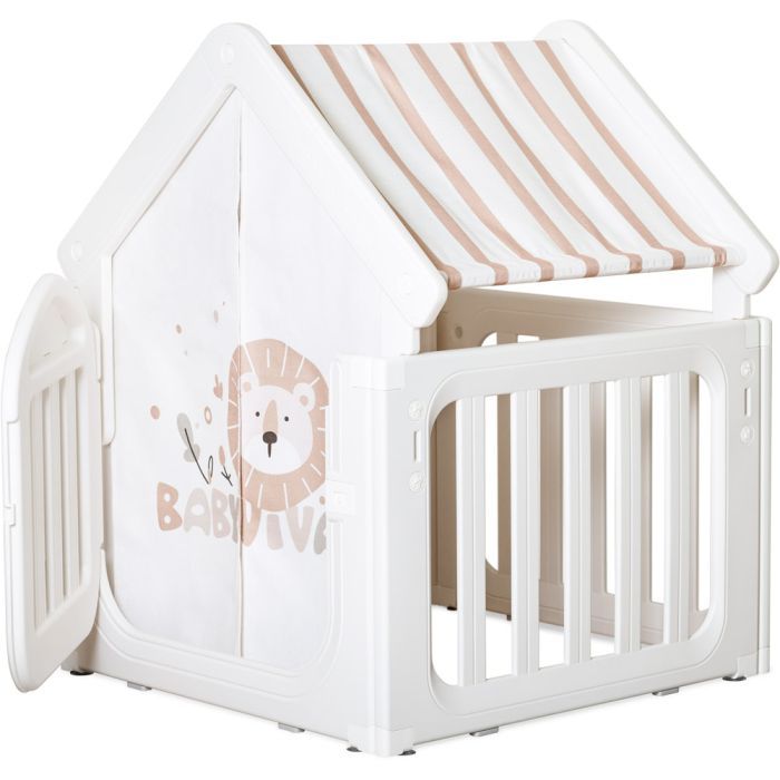 Игровой домик Mealux LuluHouse манеж White (KD-C029 White)
