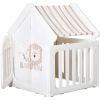 Игровой домик Mealux LuluHouse манеж White (KD-C029 White)