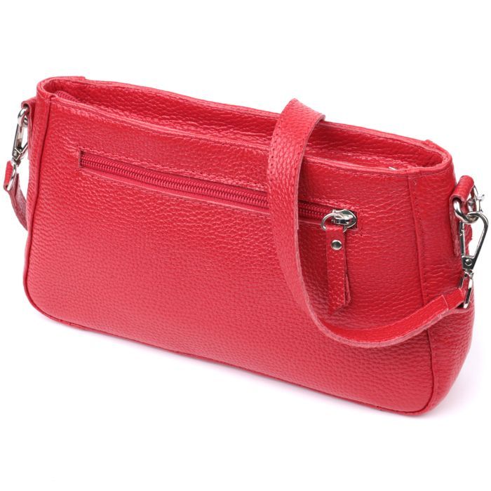 Сумка Shvigel Из натуральной кожи Бежевая (22835) изображение 2