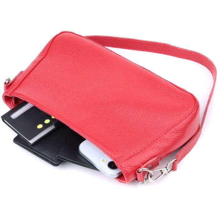 Сумка Shvigel Из натуральной кожи Бежевая (22835) изображение 8