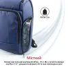 Рюкзак для ноутбука Promate 17.3" TrekPack-BP Blue (trekpack-bp.blue) изображение 3