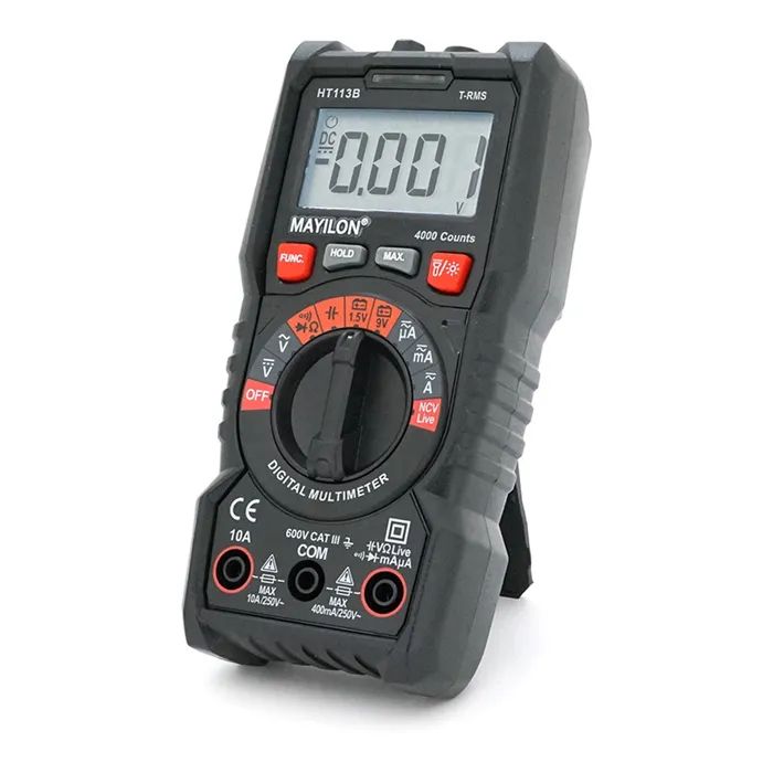 Цифровой мультиметр Mayilon HT-113B, V, A, R (HT-113B) изображение 2