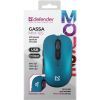 Мышка Defender Gassa MM-105 Wireless Turquoise (52102) изображение 5