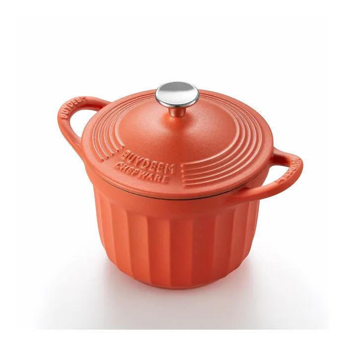Гусятниця Buydeem CP541 Koi Red чавунна емальована 1.8 л (CP541-KR) зображення 11