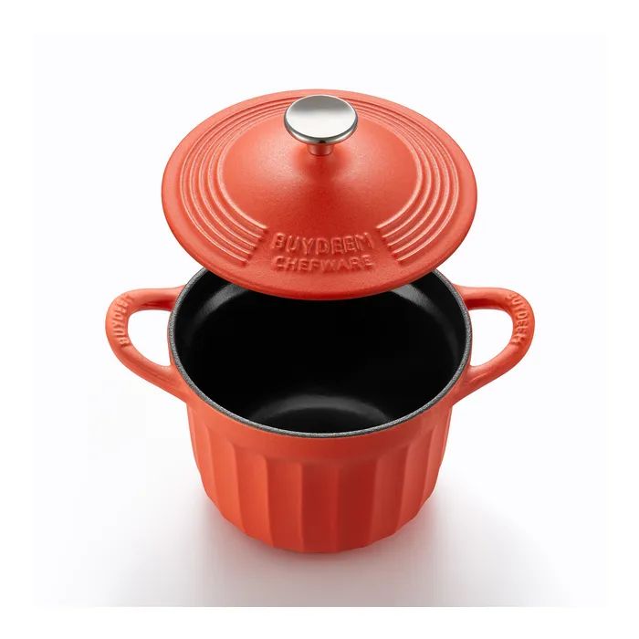 Гусятниця Buydeem CP541 Koi Red чавунна емальована 1.8 л (CP541-KR) зображення 2