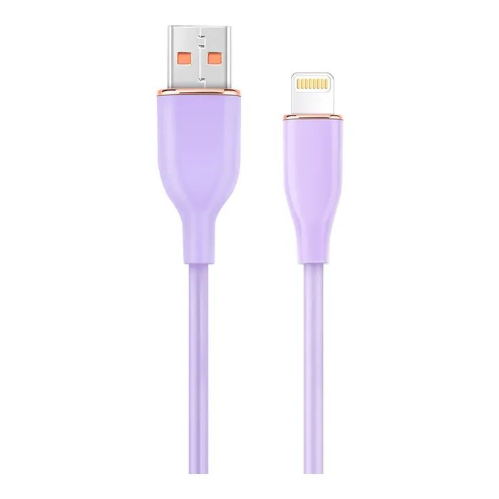 Дата кабель USB 2.0 AM to Lightning 1.5m 2.1A Cablexpert (CC-USB2S-AM8PM-1.5M-P)