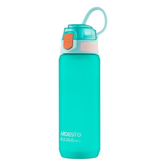Бутылка для воды Ardesto Matte 800мл чорний (AR2281ML) изображение 2