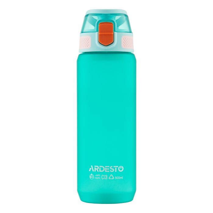 Бутылка для воды Ardesto Matte 800мл чорний (AR2281ML) изображение 3