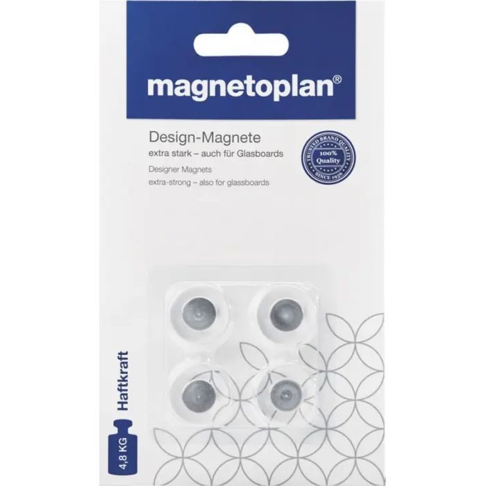 Магніт Magnetoplan акрилові для скла 20/4.8 Design Acrylic (1681020)