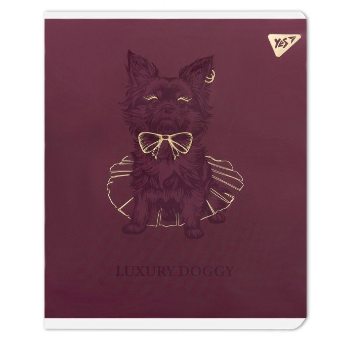 Зошит Yes Luxure doggy А5 24 аркушів клітинка (767539) зображення 11