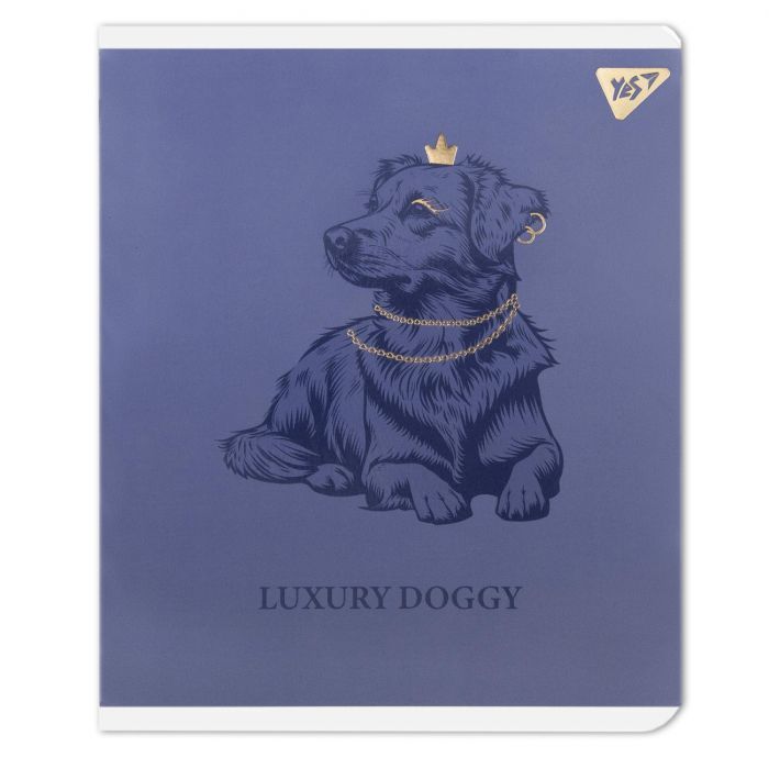 Зошит Yes Luxure doggy А5 24 аркушів клітинка (767539) зображення 2