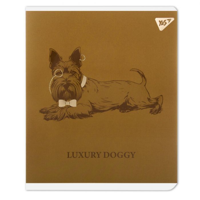 Зошит Yes Luxure doggy А5 24 аркушів клітинка (767539) зображення 5
