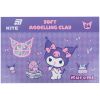 Пластилін Kite Kuromi восковий, 24 кольори, 480 г (HK24-089)