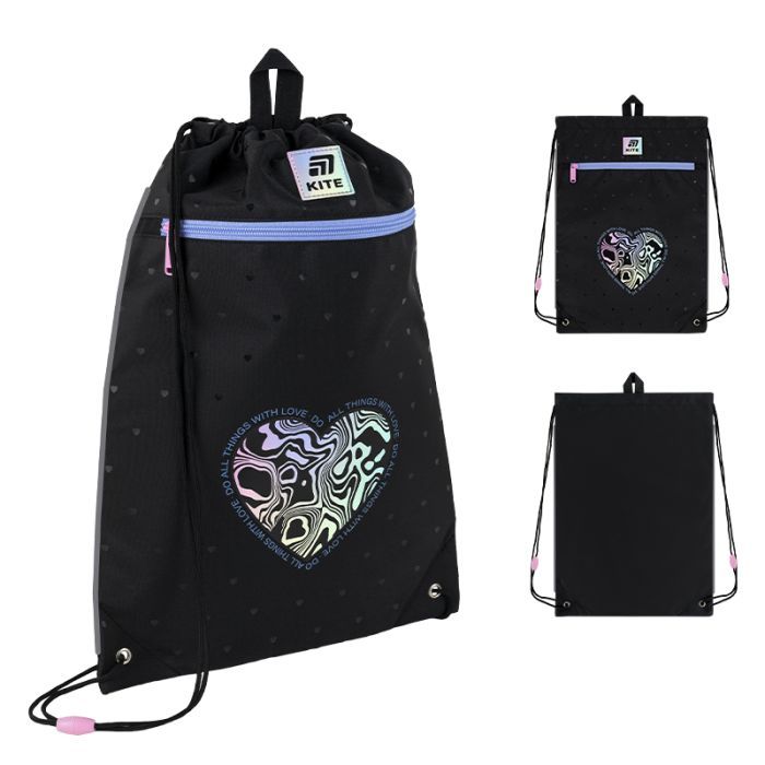Сумка для обуви Kite 601M Love is (K25-601M-5)