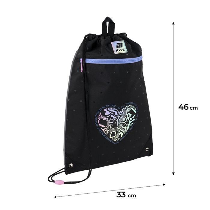 Сумка для обуви Kite 601M Love is (K25-601M-5) изображение 2