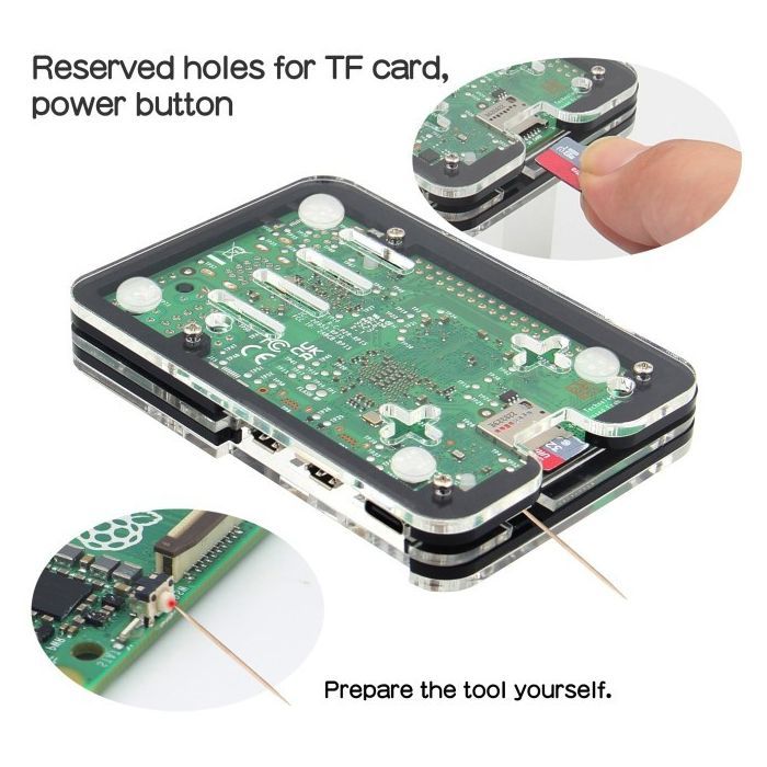 Корпус до промислового ПК KUONGSHUN for Raspberry Pi 5 (RA797) зображення 3