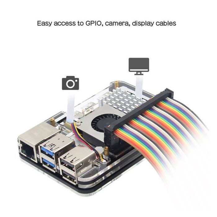 Корпус до промислового ПК KUONGSHUN for Raspberry Pi 5 (RA797) зображення 4