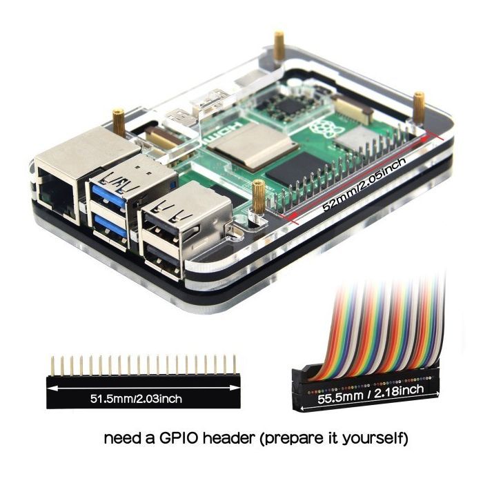 Корпус до промислового ПК KUONGSHUN for Raspberry Pi 5 (RA797) зображення 5