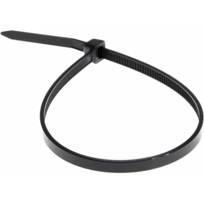Стяжка 80мм/3.0мм, black, 100 шт APRO (CT-B380)