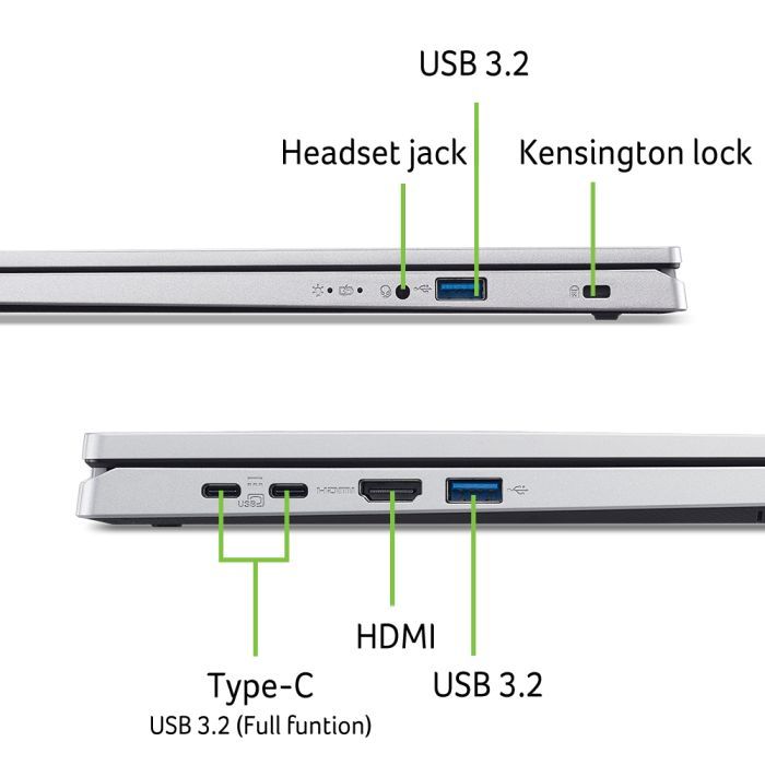 Ноутбук Acer Aspire Go 15 AG15-71P-709R (NX.J6SEU.00F) изображение 10