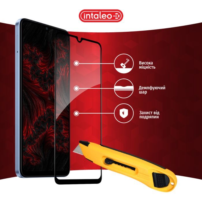 Скло захисне Intaleo Full Glue Xiaomi Redmi A3 Black (1283126591297) зображення 5