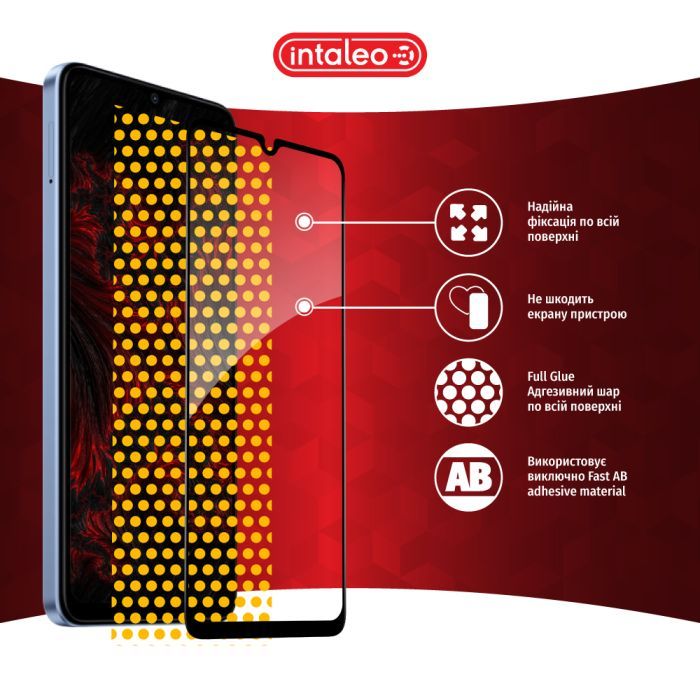 Скло захисне Intaleo Full Glue Xiaomi Redmi A3 Black (1283126591297) зображення 7