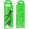 Дата кабель USB 2.0 AM to USB-C 1.0m Leader charging X94 black HOCO (6931474794291) изображение 4