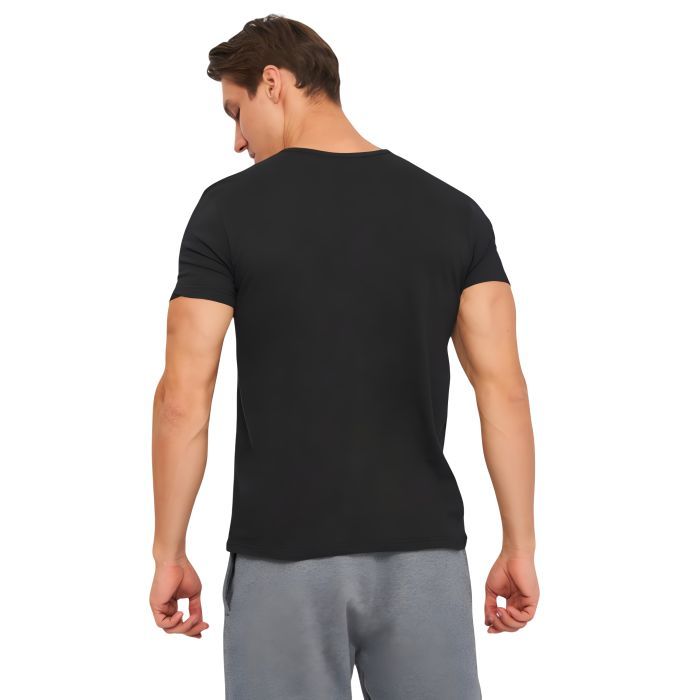 Футболка Kappa T-shirt Mezza Manica Scollo V K1315 Nero чорний M (8052394816295) зображення 2