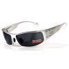 Солнцезащитные очки Global Vision Bad-Ass-2 Silver Серые в серебристой металлической оправе (1БЕД2-СМ20)