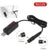 Кабель живлення USB to DC 5.5mm + 3.51.35mm 0.8m 18W Kingda (KD-USB-DC9/12) зображення 3