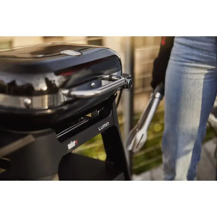 Гриль-барбекю Weber Lumin Compact 1000 Black (91010979) изображение 12