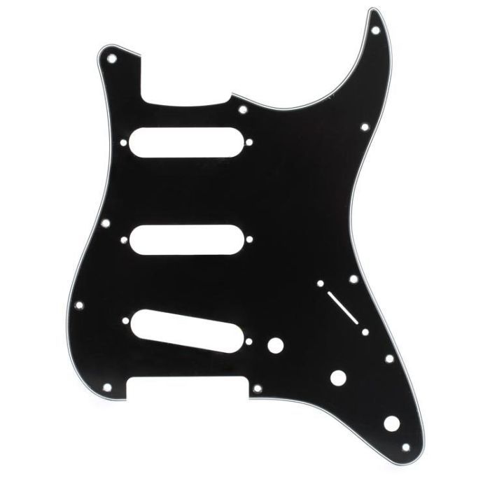 Пікгард панель для гітари DiMarzio 3-Ply Pickguard For Stratocaster (Black) (FG2108B)