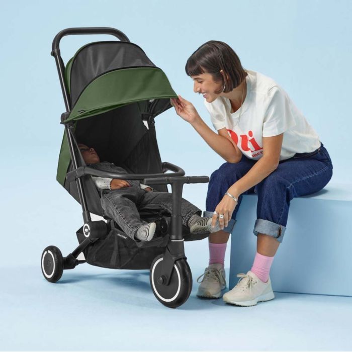 Детский велосипед SmarTrike Traveler коляска Olive (5900801) изображение 8