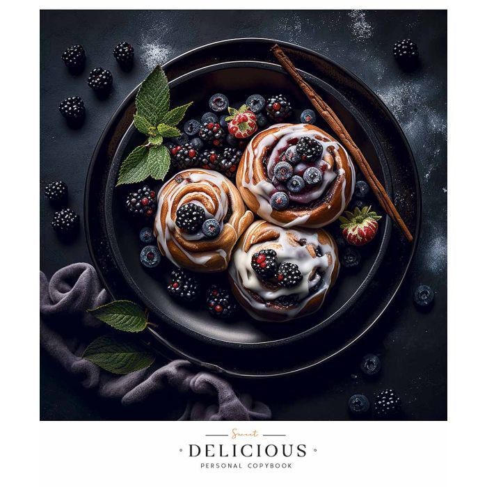 Тетрадь Школярик Delicious desserts 96 листов линия (096-3367L) изображение 5