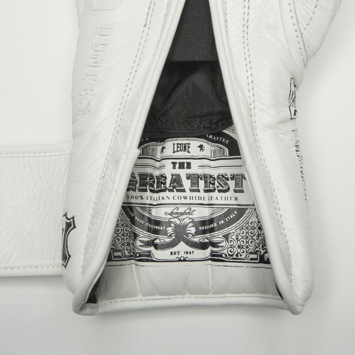 Боксерские перчатки Leone GN111 The Greatest Black 12 унцій (GN111_Black_12oz) изображение 9