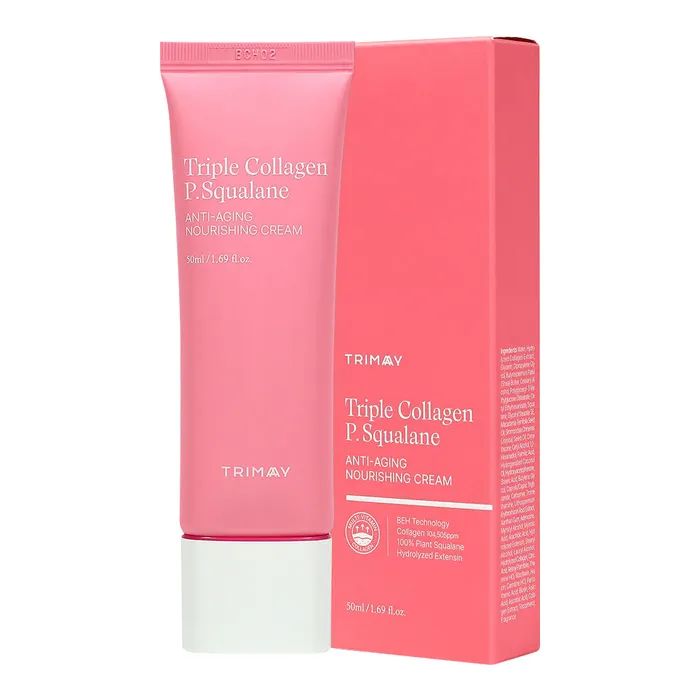 Крем для лица Trimay Triple Collagen P.Squalane 50 мл (8809822540761) изображение 3