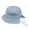 Кепка для животных Pet Fashion Blue XS с цветочным принтом (4823082434220)
