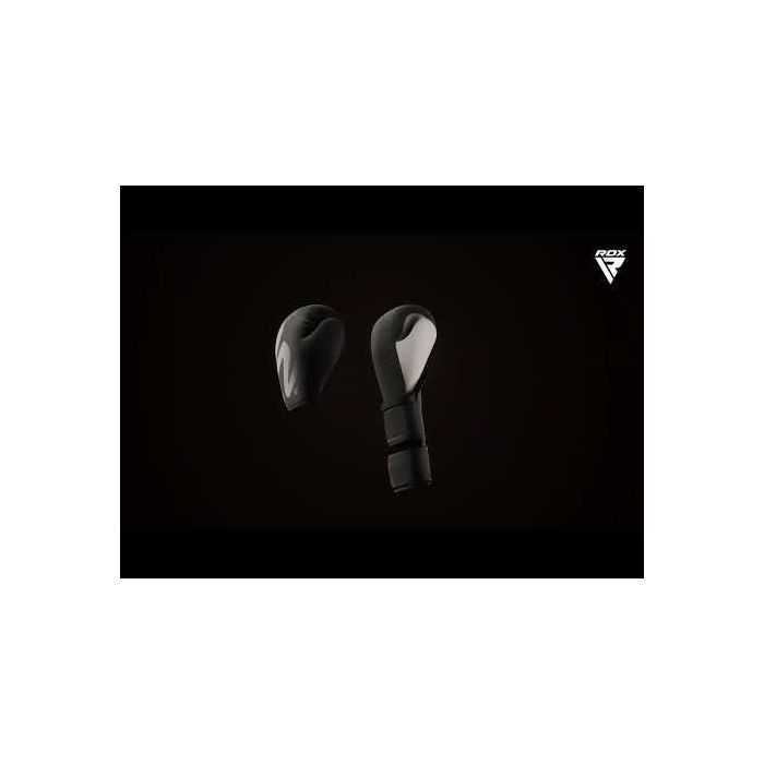 Боксерские перчатки RDX F15 Noir Matte Black 14 унцій (BGR-F15MB-14oz) изображение 12