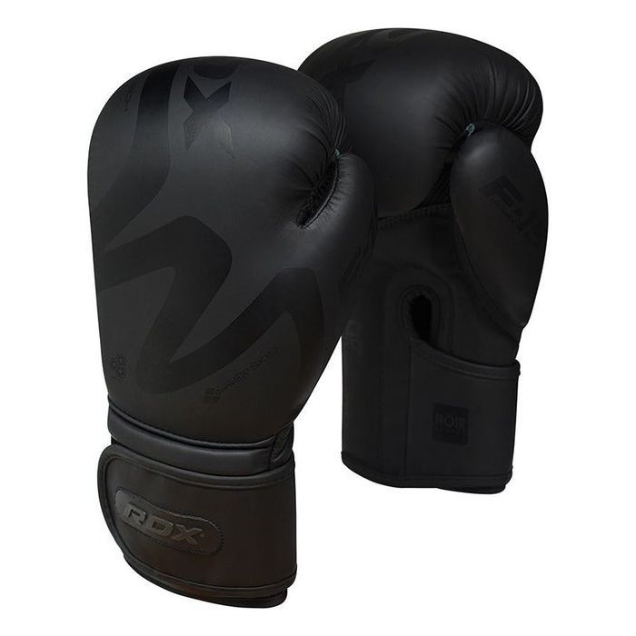 Боксерские перчатки RDX F15 Noir Matte Black 14 унцій (BGR-F15MB-14oz) изображение 3
