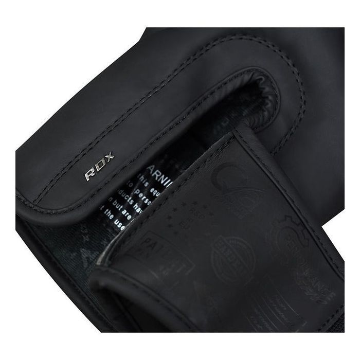Боксерские перчатки RDX F15 Noir Matte Black 14 унцій (BGR-F15MB-14oz) изображение 7