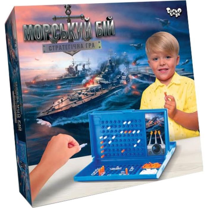 Настольная игра Danko Toys Морской бой (Danko Toys) (укр.) (G-MB-01U)