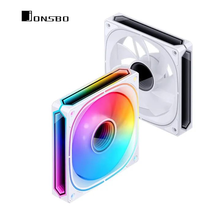 Кулер для корпуса JONSBO FR-505WR Reverse ARGB White изображение 3