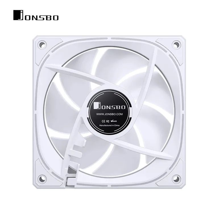 Кулер для корпуса JONSBO FR-505WR Reverse ARGB White изображение 5