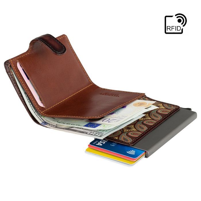 Гаманець Visconti AT57 Noah з RFID Burnish Tan (AT57 B/TAN) зображення 9