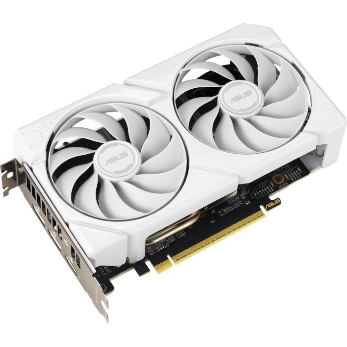 Видеокарта ASUS Radeon RX 9060 XT 16Gb DUAL WHITE OC (DUAL-RX9060XT-16G-WHITE) изображение 4