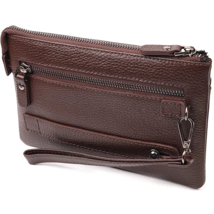 Сумка Canpellini З натуральної шкіри Коричнева (21548) зображення 2